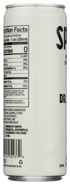 SPADE: Dr Spade Soda, 12 fo