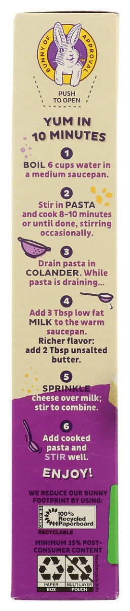 ANNIES HOMEGROWN: Organic Shells and White Cheddar Mac and Cheese, 6 oz