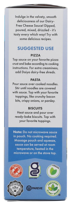 DAIYA: Dairy Free Alfredo Cheese Sauce, 14.2 oz