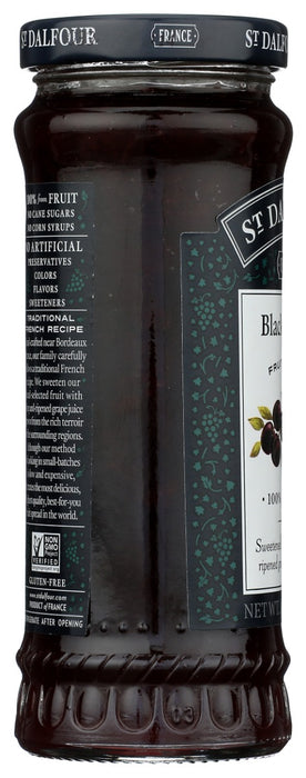 ST DALFOUR: Black Cherry Fruit Spread, 10 oz