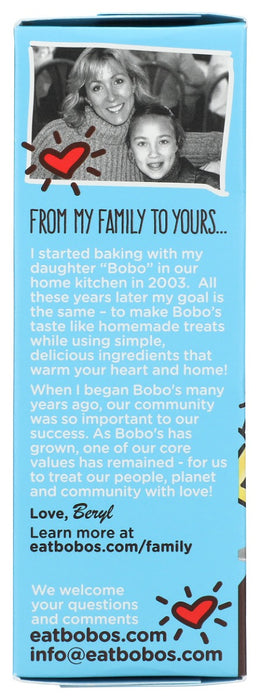 BOBOS OAT BARS: Dippd Original Oat Bar Plus Dark Chocolate, 5 oz