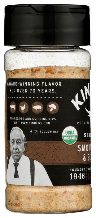 KINDERS: Smoky Garlic and Sea Salt Seasoning, 4 oz