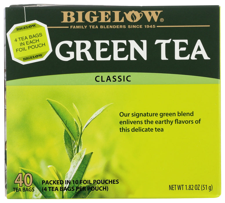 BIGELOW: Green Tea Classic 40Bg, 1.82 oz