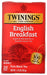 English Breakfast is our most popular tea. To create this well-balanced blend, we select some of the finest teas, each with its own unique characteristics.  
Tea from Kenya and Malawi, provides the briskness and coppery-red colour while Assam gives full-body and flavour. The robustness from these regions is complemented by softer teas from other regions.
The combination yields a complex, full-bodied, lively cup of tea that is perfect any time of day.