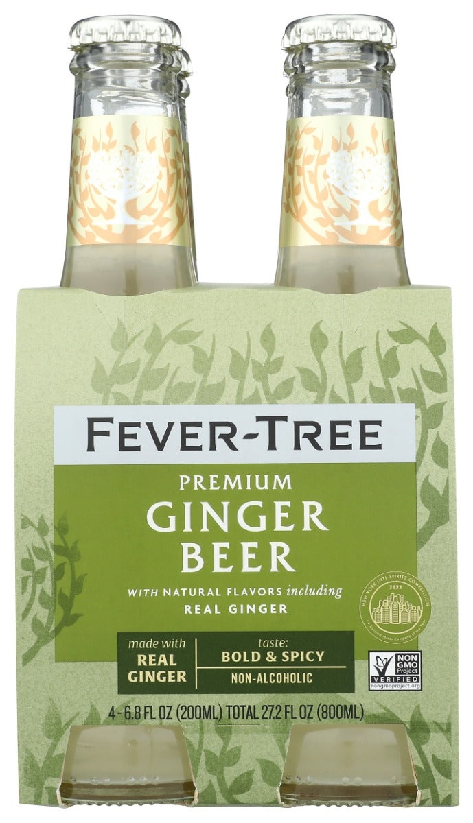 Crafted by brewing our signature blend of three gingers from the Ivory Coast, Nigeria and Cochin, India. Not too sweet on the palate, this bold and refreshing non-alcoholic Ginger Beer has a deep, long-lasting ginger character. Perfectly balanced to complement the finest spirits or equally as delicious on its own as a soft drink. Non-GMO certified. Naturally sourced ingredients. No artificial sweeteners or colors.