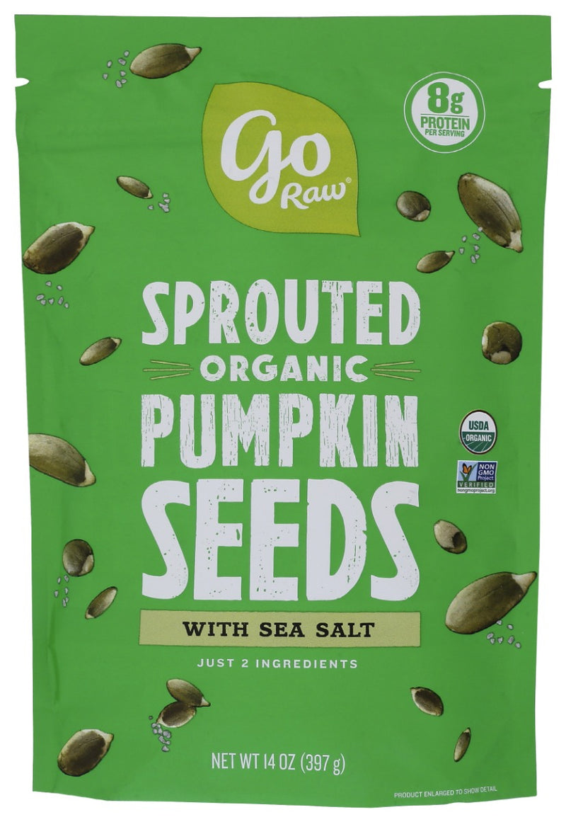 Seasoned to perfection with a touch of sea salt, these deliciously addictive sprouted pumpkin seeds help give you the energy you need to fuel your day.