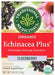 Organic Echinacea Plus Elderberry tea boosts the immune system with its sweet, tart flavor and fresh berry notes.*