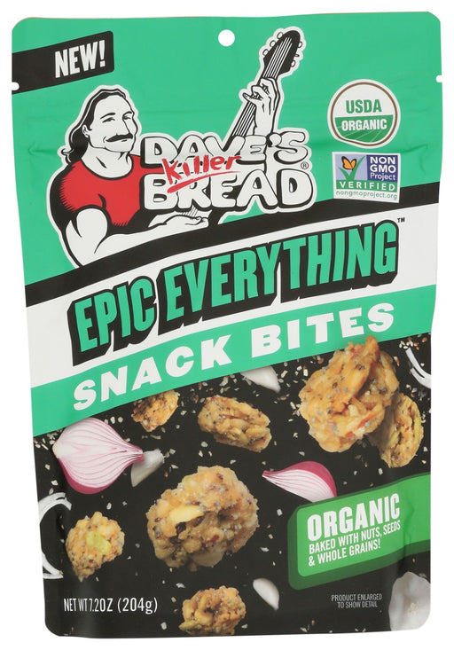 DAVES KILLER BREAD: Epic Everything Snack Bites, 7.2 oz