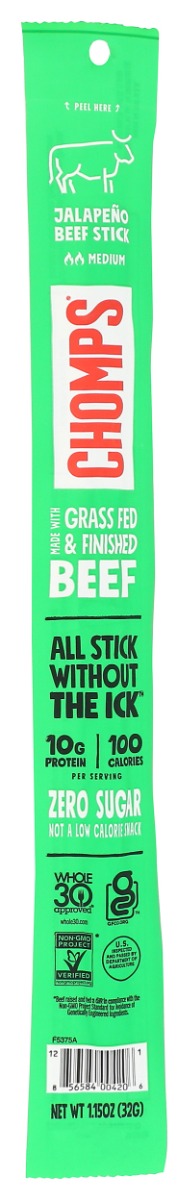 A little bit spicy, a whole lotta healthy. Taste our original beef jerky with bold jalapeño pepper to bring the heat.