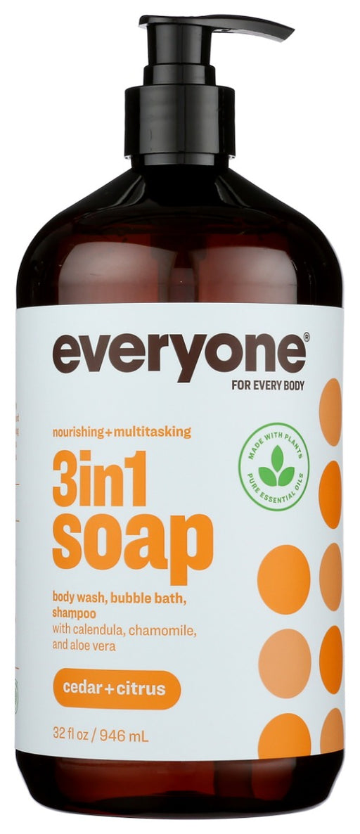 One soap. Many uses. Our 3in1 Cedar + Citrus Soap is a versatile cleanser that knows how to get down to business. Whether as a body wash, shampoo, or shaving gel, the rustic appeal of cedarwood and the invigorating burst of citrus will give you an intense clean without being harsh on your hair and skin. Fewer products means fewer decisions and more time for the important stuff.