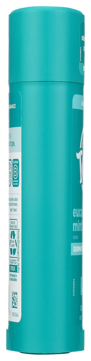 TOMS OF MAINE: Eucalyptus Mint Deodorant Stick, 3.25 oz