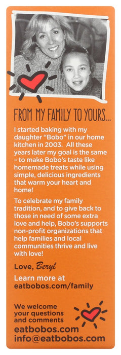 BOBOS OAT BARS: Peanut Butter Chocolate Chip Oat Bites, 6.5 oz