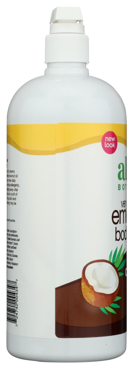ALBA BOTANICA: Very Emollient Body Wash Coconut Rescue, 32 fo