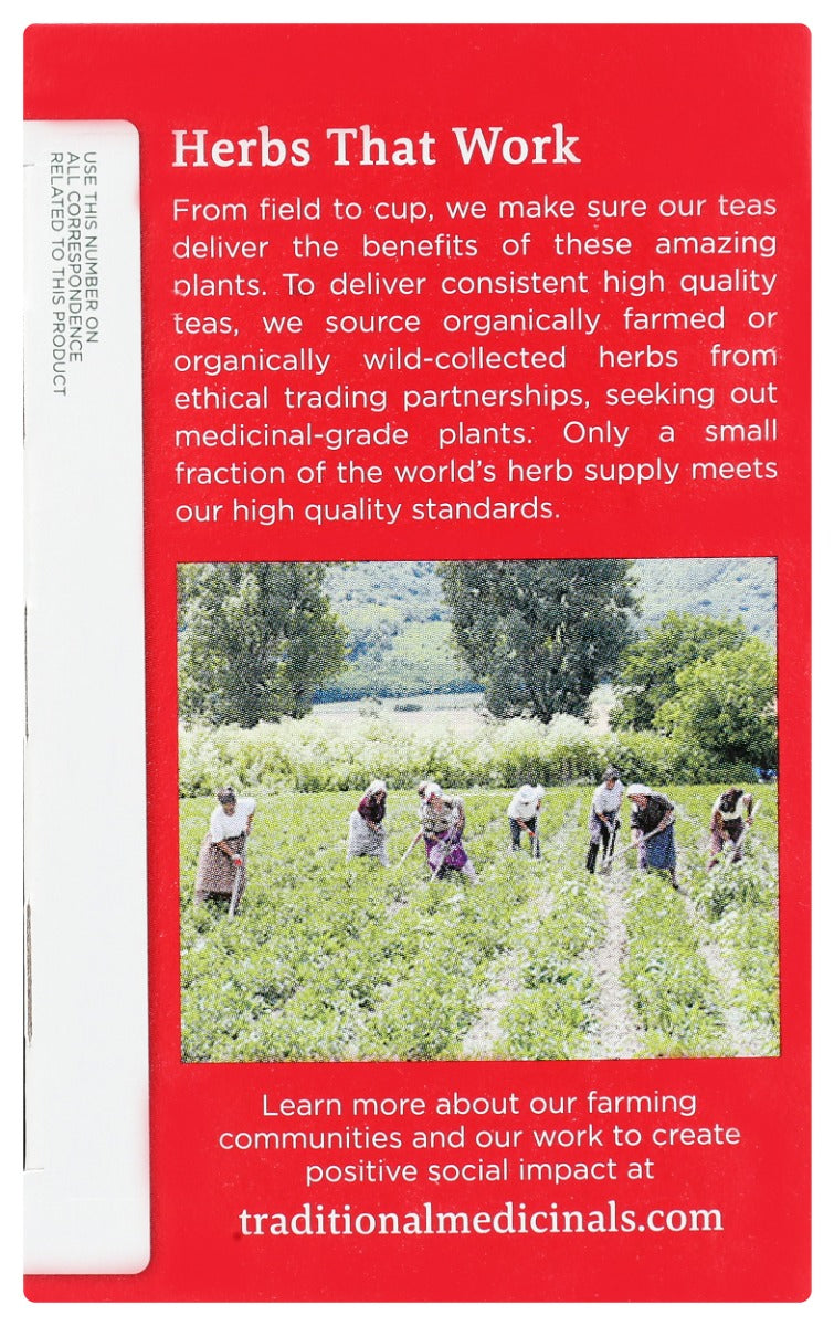 TRADITIONAL MEDICINALS: Echinacea Plus Elderberry Tea, 16 bg