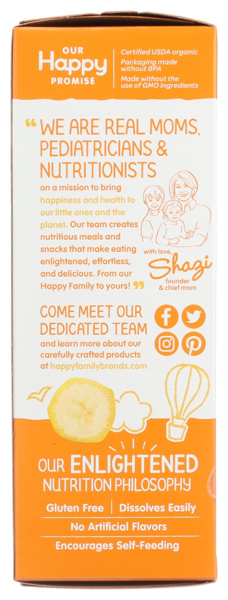HAPPY BABY: Sweet Potato and Banana Teethers, 1.7 oz