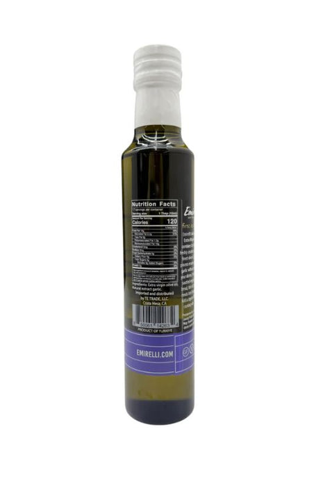 EMIRELLI: Garlic Infused Extra Virgin Olive Oil, 8.4 fo