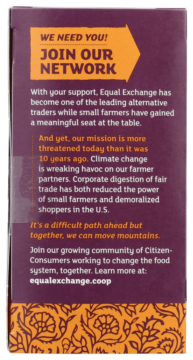 EQUAL EXCHANGE: Organic Assam Black Tea, 20 bg