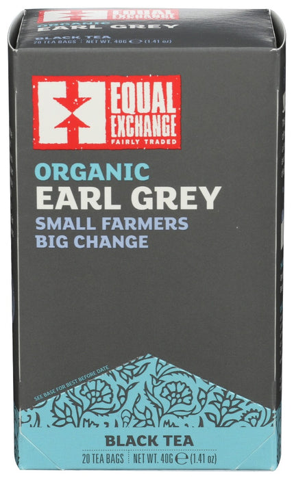 EQUAL EXCHANGE: Earl Grey Tea Organic, 20 bg