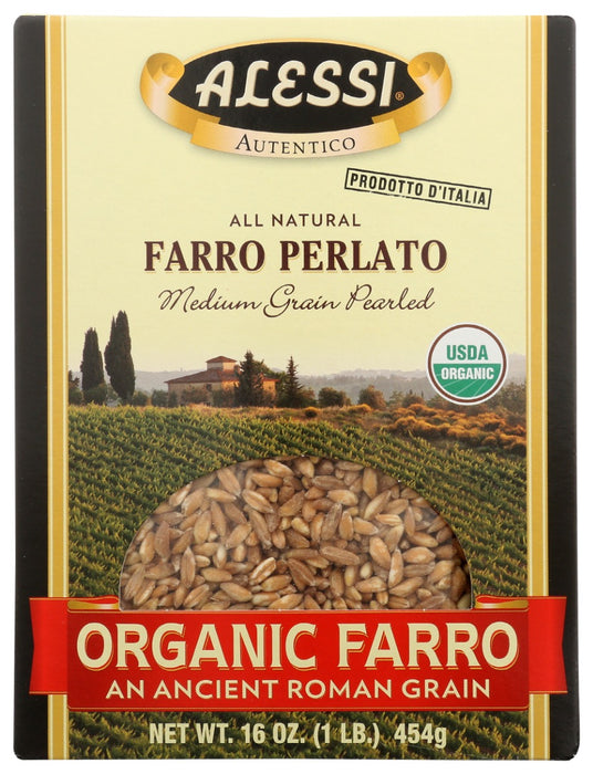 ALESSI: Organic Farro, 16 oz