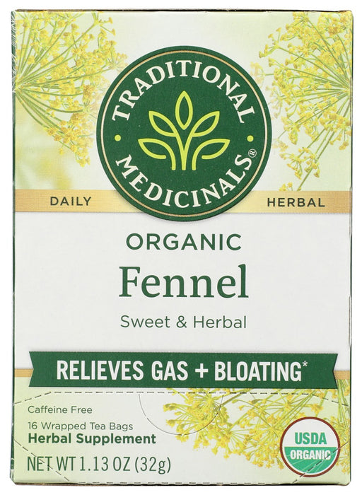 TRADITIONAL MEDICINALS: Fennel Tea, 16 bg