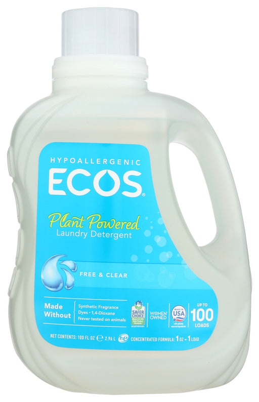 Our powerful hypoallergenic laundry detergent uses a coconut-derived cleaner to break down odors and eliminate stubborn stains. Our detergent formula is 100% vegan, gentle on sensitive skin, and safe for use with septic systems or greywater tanks.
