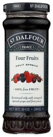 Perfectly balanced with lush notes of cherries, red raspberries, blackberries and strawberries. Pairs well with waffles, vanilla yogurt and English muffins.