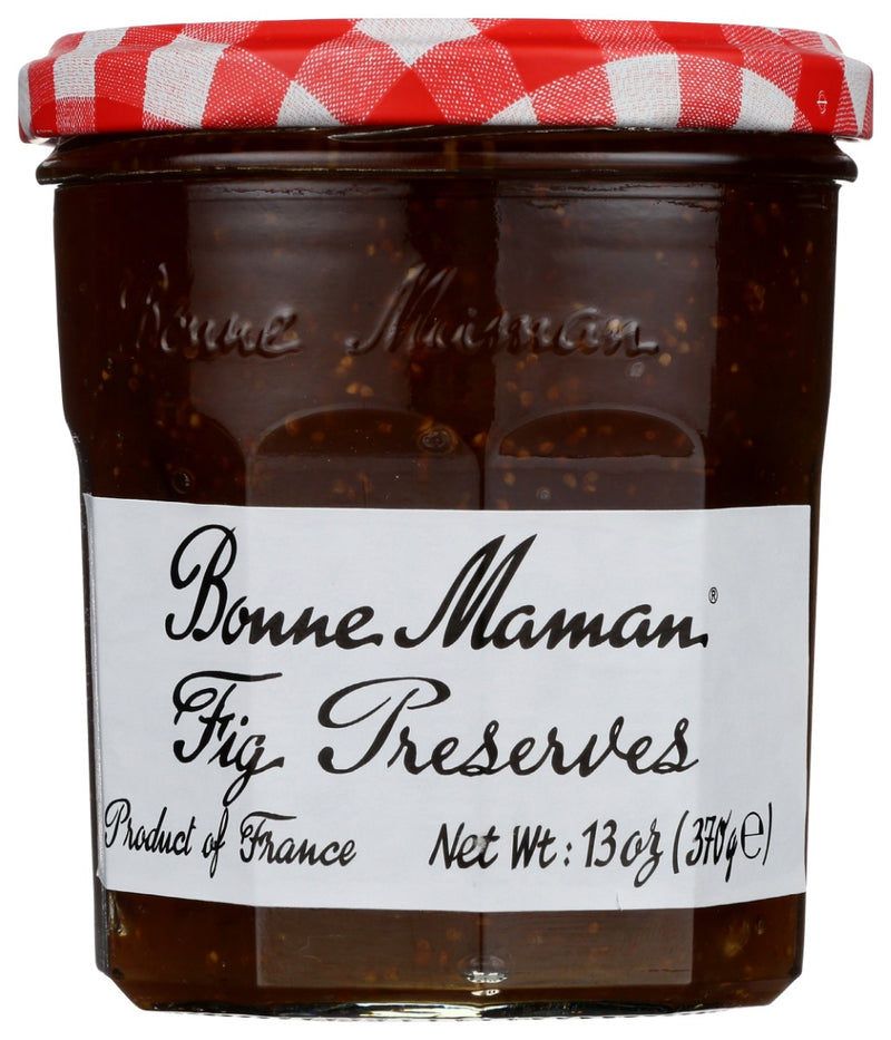 

The secret of Bonne Maman is simple - our ingredients. Our Fig Preserves is made with perfect fruits and simple ingredients carefully prepared with traditional expertise to create the memorable taste of Bonne Maman.

