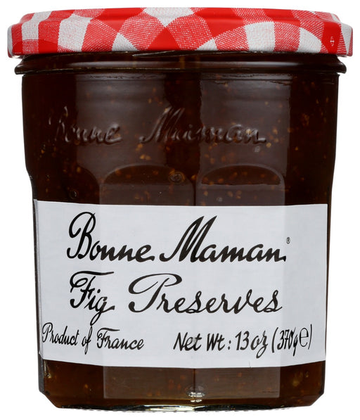 The secret of Bonne Maman is simple - our ingredients. Our Fig Preserves is made with perfect fruits and simple ingredients carefully prepared with traditional expertise to create the memorable taste of Bonne Maman.