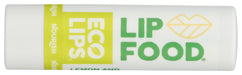 Lemon with Spirulina Blue-Green Algae Lip Food detoxifies & soothes the lips. Globally sourced & minimally processed, botanically beneficial ingredients in our Lip Food lip balm provide the ultimate lip soothing and moisturizing experience. Organic golden jojoba oil combined with organic, Fair Trade Certified cocoa butter and coconut oil provide the perfect base while organic spirulina blue-green algae extract helps to nourish and smooth the skin.