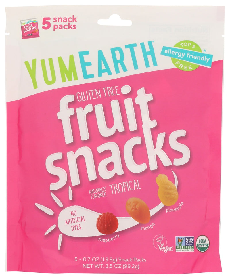 Our Tropical Fruit Snacks are classroom-safe and perfect as a lunchtime snack, an afternoon treat, party favor, Valentine exchange, Easter basket, Halloween goodie bag sweet, stocking stuffer and an on-the-go snack!