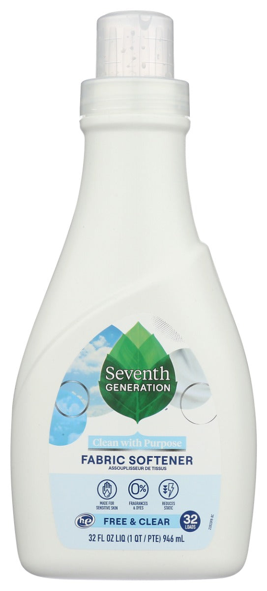 It softens fabrics and is made without dyes or fragrances. Our Fabric Softeners use a plant-based softening agent, so you can enjoy soft clothes without wondering how they got that way.