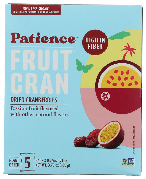 PATIENCE FRUIT & CO: Dried Cranberries Passion Fruit Flavored, 3.75 oz