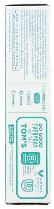 TOMS OF MAINE: Wicked Fresh Toothpaste Cool Peppermint, 4 oz