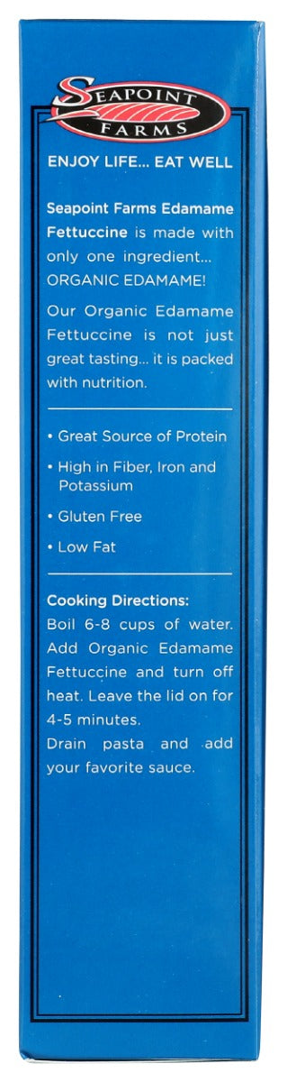 SEAPOINT FARMS: Organic Edamame Fettuccine, 7.05 oz