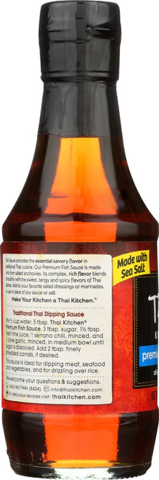 THAI KITCHEN: Gluten Free Premium Fish Sauce, 6.76 oz