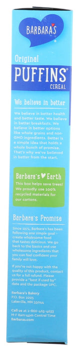 BARBARAS: Original Puffins Cereal, 10 oz
