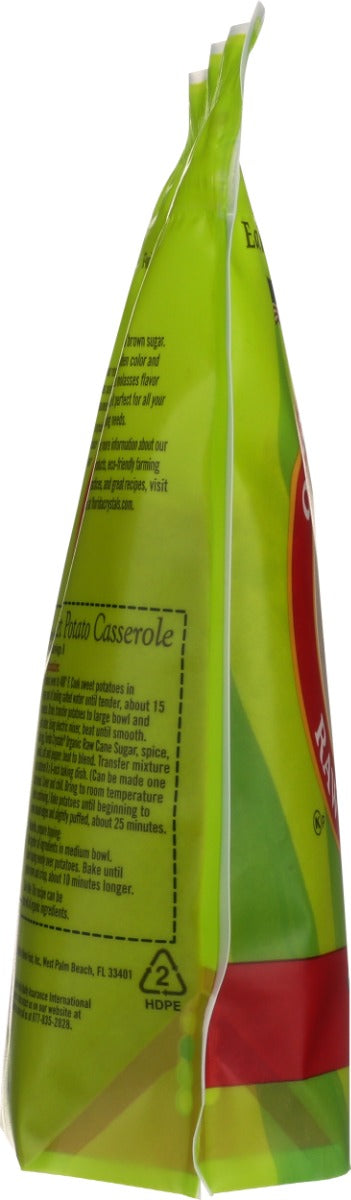 FLORIDA CRYSTALS: Organic Brown Raw Cane Sugar, 24 oz