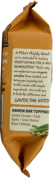 MIKES MIGHTY GOOD: Fried Garlic Chicken Ramen Pillow Pack, 2.2 oz