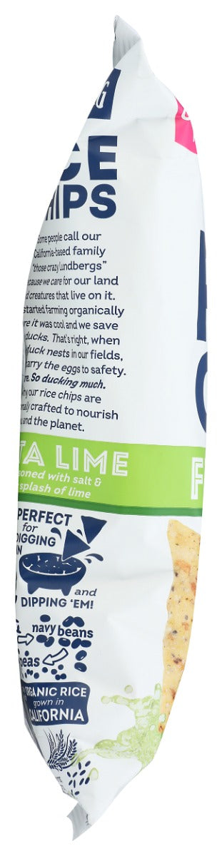 LUNDBERG: Fiesta Lime Rice Chips, 5.5 oz