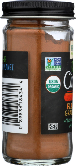 FRONTIER HERB: Korintje Organic Cinnamon Ground, 1.9 oz