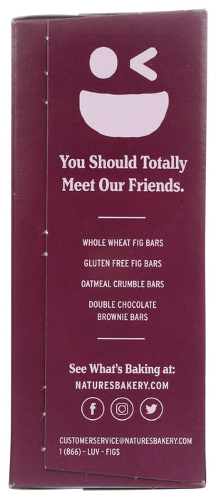NATURES BAKERY: Whole Wheat Fig Bars Original Fig 6Ct, 12 oz