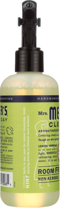 MRS MEYERS CLEAN DAY: Lemon Verbena Room Freshener, 8 oz