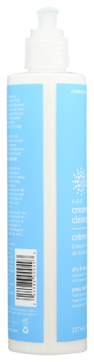 EARTH SCIENCE: A D E Creamy Fruit Oil Cleanser, 8 oz