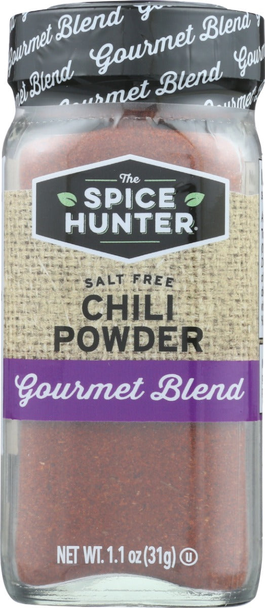 THE SPICE HUNTER: Salt Free Chili Powder Gourmet Blend, 1.1 oz