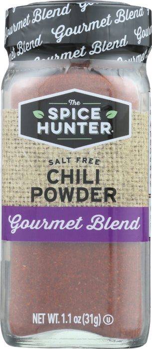 THE SPICE HUNTER: Salt Free Chili Powder Gourmet Blend, 1.1 oz