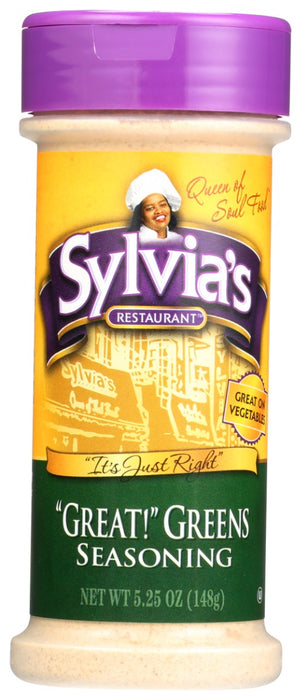 SYLVIAS: Great Greens Seasoning, 5.25 oz
