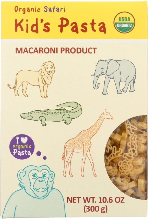 The fancy organic Kid's Pasta with funny animal motivs completely meets the taste of the little ones. Made from 100% organically grown durum wheat semolina without the addition of eggs and, above all, non-GMO. The variety "Zoo" is made from spelt. The animal pasta is packed in sustainable, colorful folding boxes made of pure cardboard, where we have deliberately dispensed with the plastic viewing window.