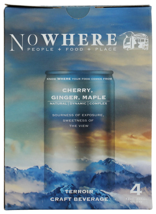 NOWHERE: Ridgeline Non Alcoholic Mocktail 4Pk, 48 fo