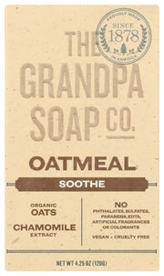 An aromatic blend of organic rolled oats and calming chamomile flower extract gently exfoliates and softens skin to replenish its healthy glow. With notes of juniper and balsam, it's like setting out for a restorative mountain hike.