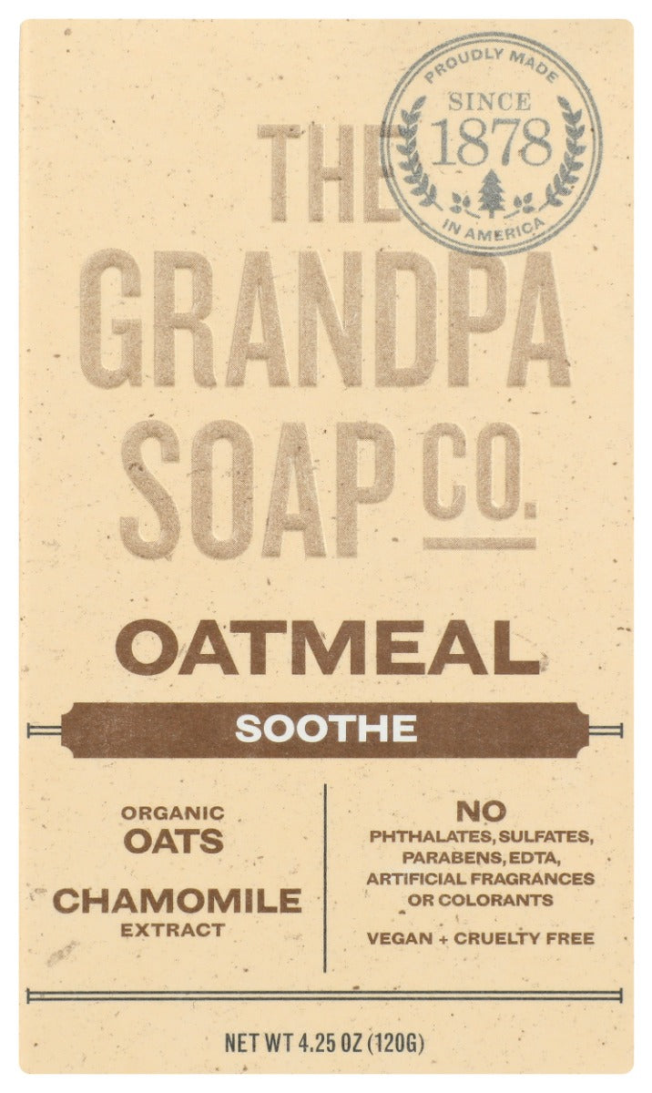 An aromatic blend of organic rolled oats and calming chamomile flower extract gently exfoliates and softens skin to replenish its healthy glow. With notes of juniper and balsam, it's like setting out for a restorative mountain hike.